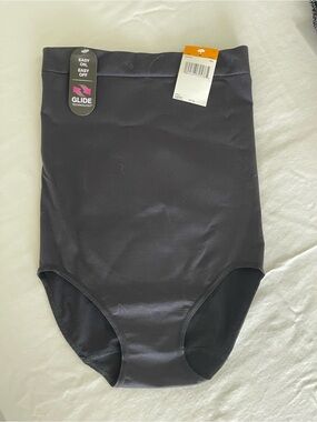 BALI Comfort Revolution Easylite Firm Control Hi Waist Brief Black S New